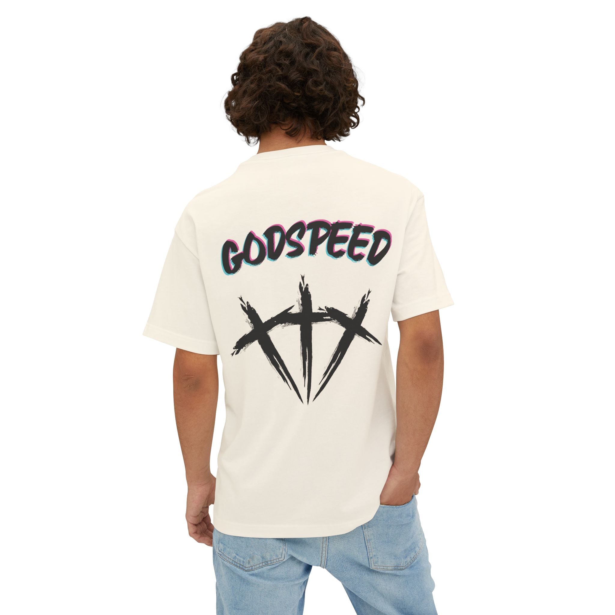 Psalm 121:8 | Godspeed Oversized Boxy Tee