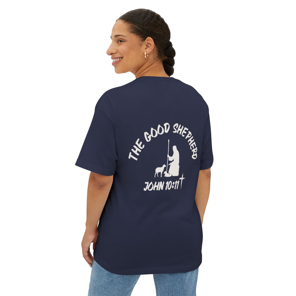 John 10:11 | The Good Shepherd Oversized Boxy Tee
