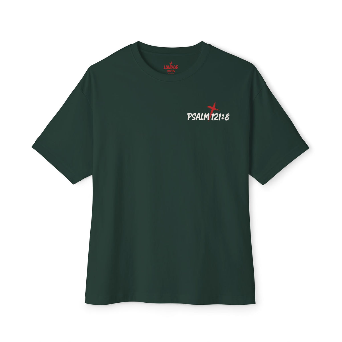 Psalm 121:8 | Godspeed Oversized Boxy Tee