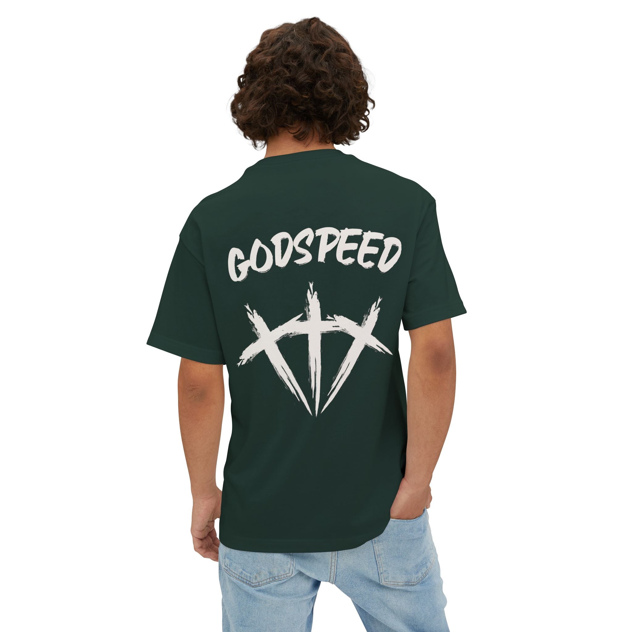 Psalm 121:8 | Godspeed Oversized Boxy Tee