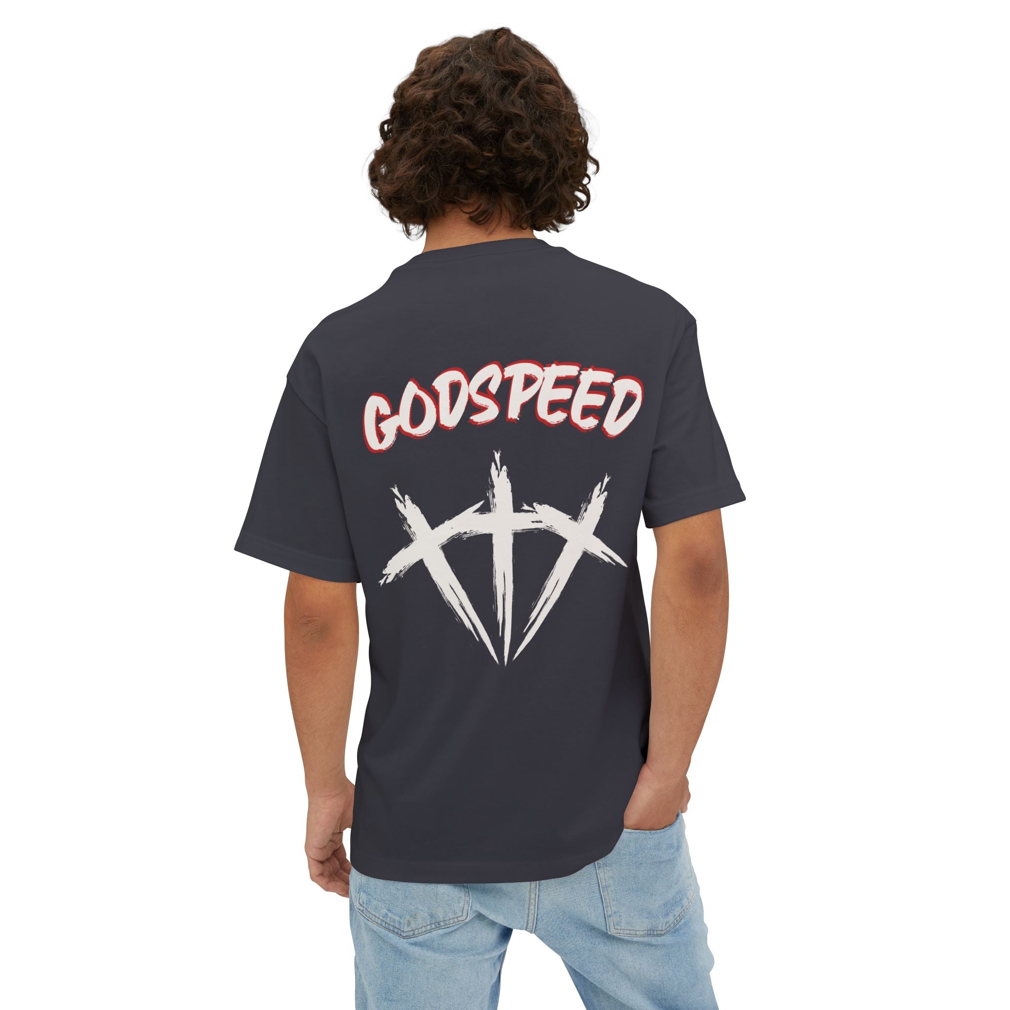 Psalm 121:8 | Godspeed Oversized Boxy Tee