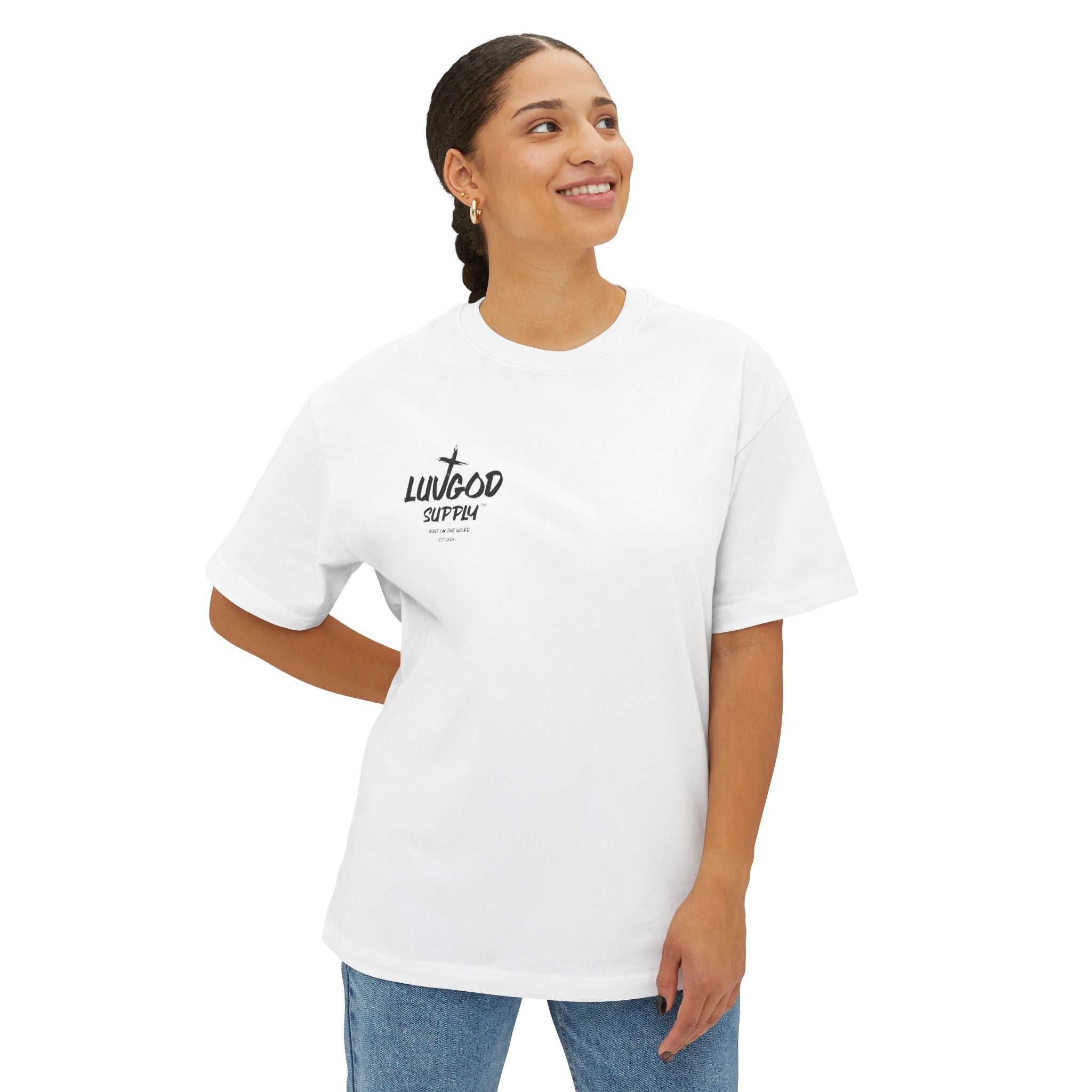 John 10:11 | The Good Shepherd Oversized Boxy Tee