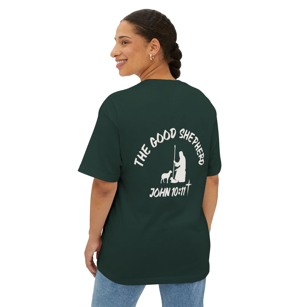 John 10:11 | The Good Shepherd Oversized Boxy Tee