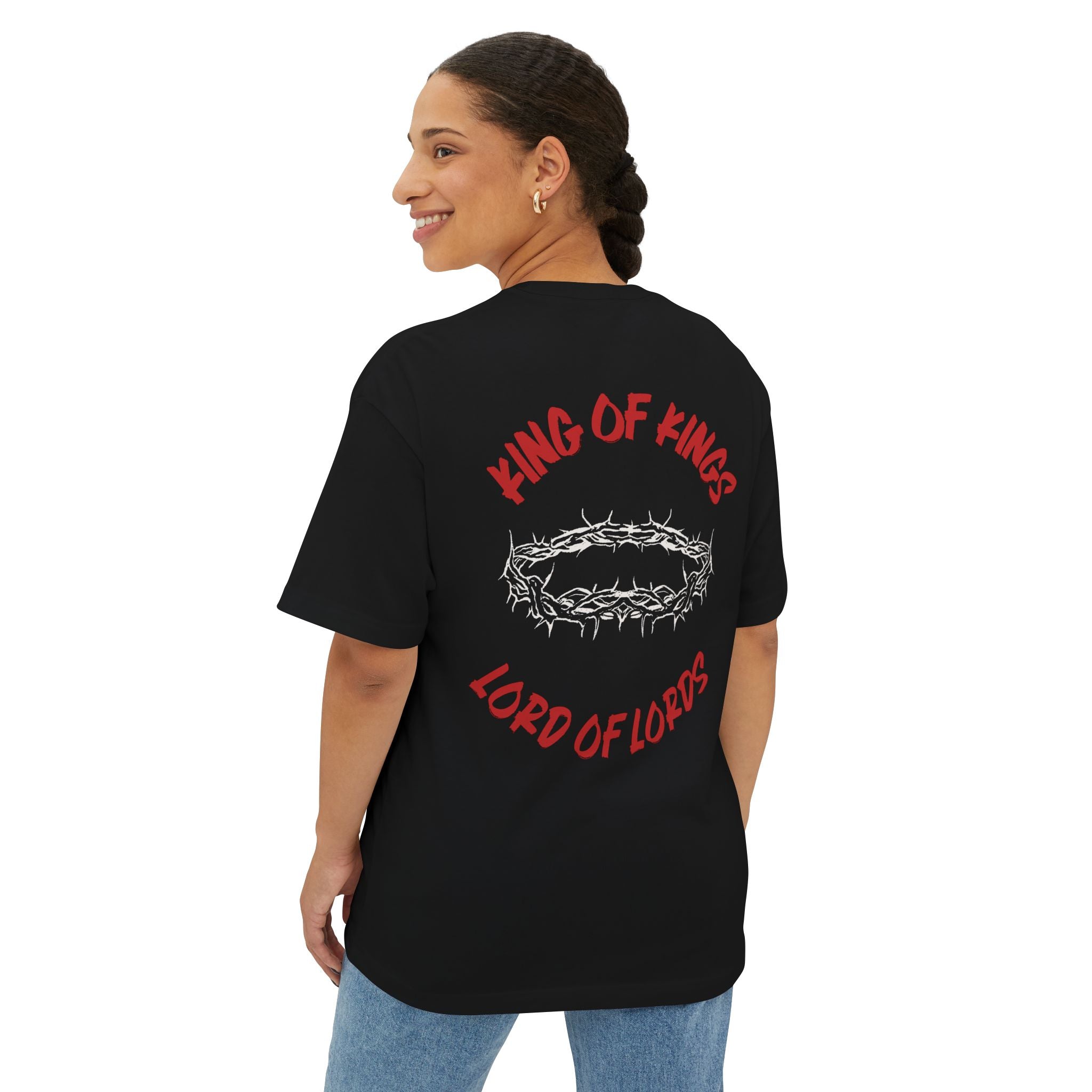 Rev. 19:16 | King of Kings Oversized Boxy Tee