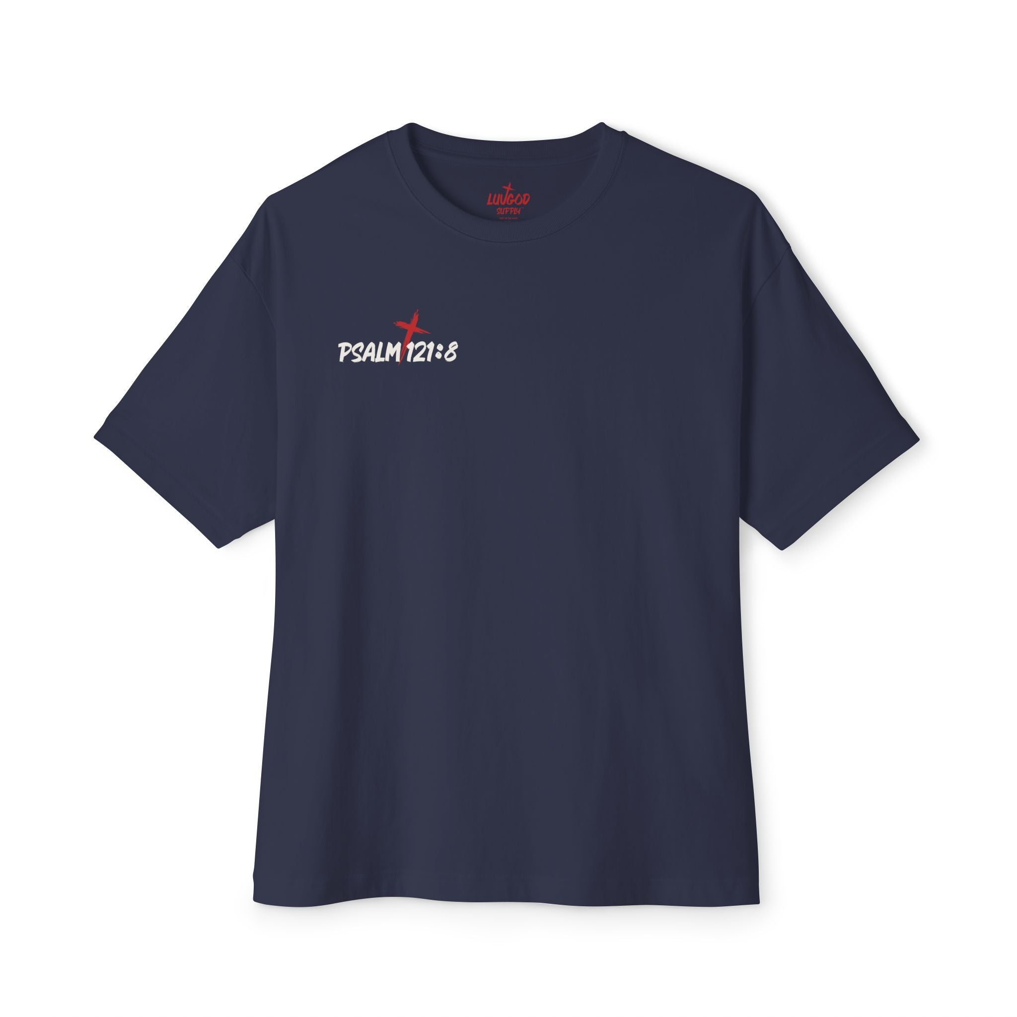 Psalm 121:8 | Godspeed Oversized Boxy Tee