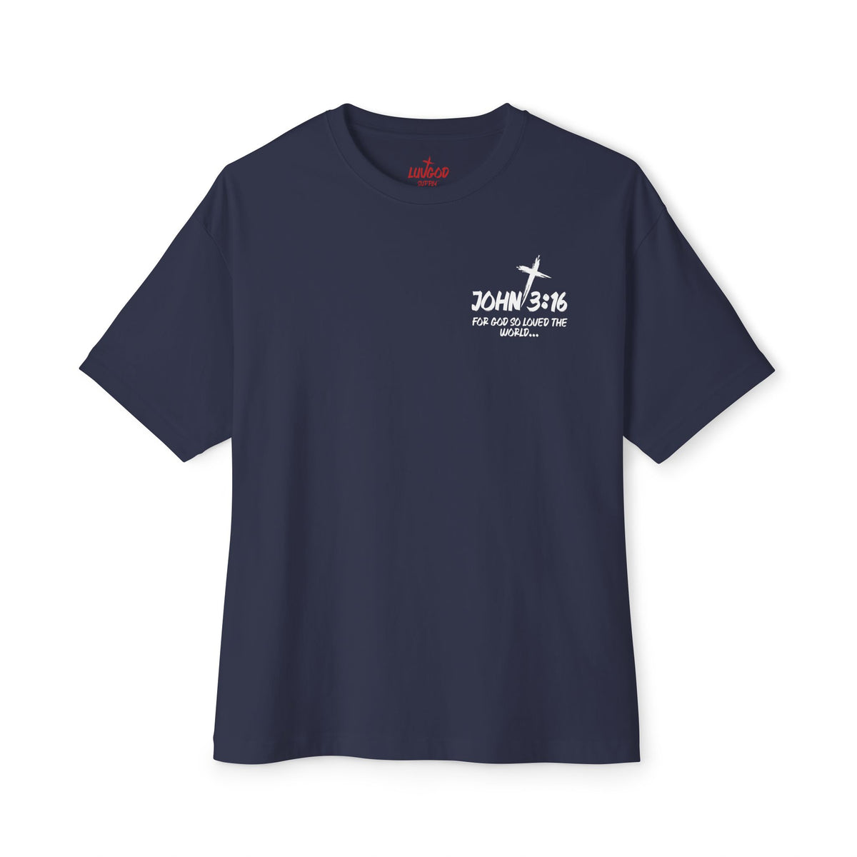 John 3:16 | Only One Oversized Boxy Tee