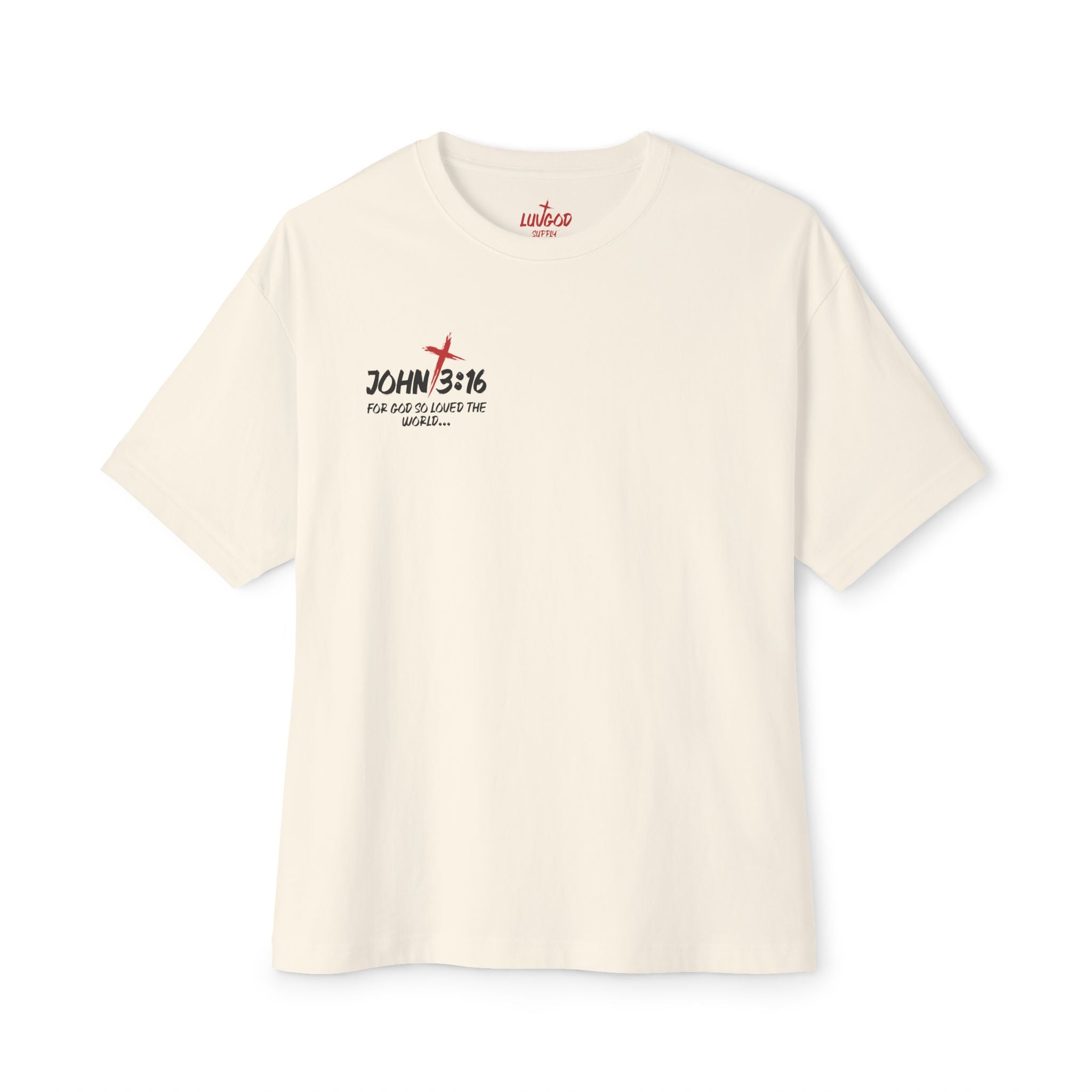 John 3:16 | Only One Oversized Boxy Tee