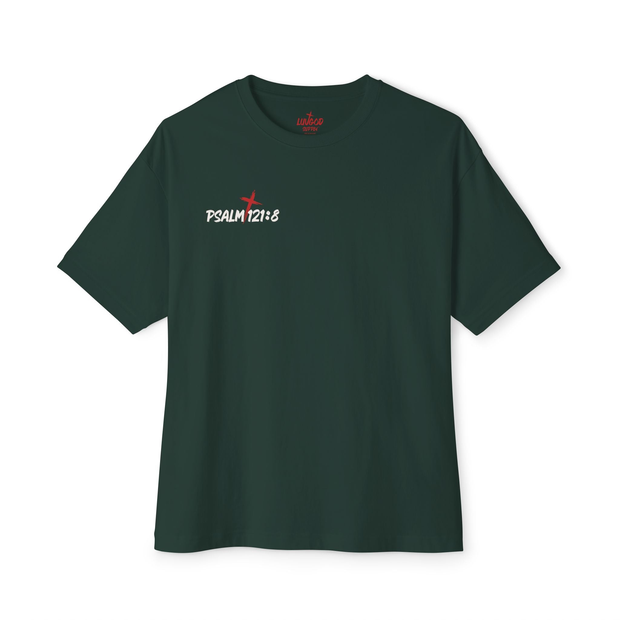 Psalm 121:8 | Godspeed Oversized Boxy Tee