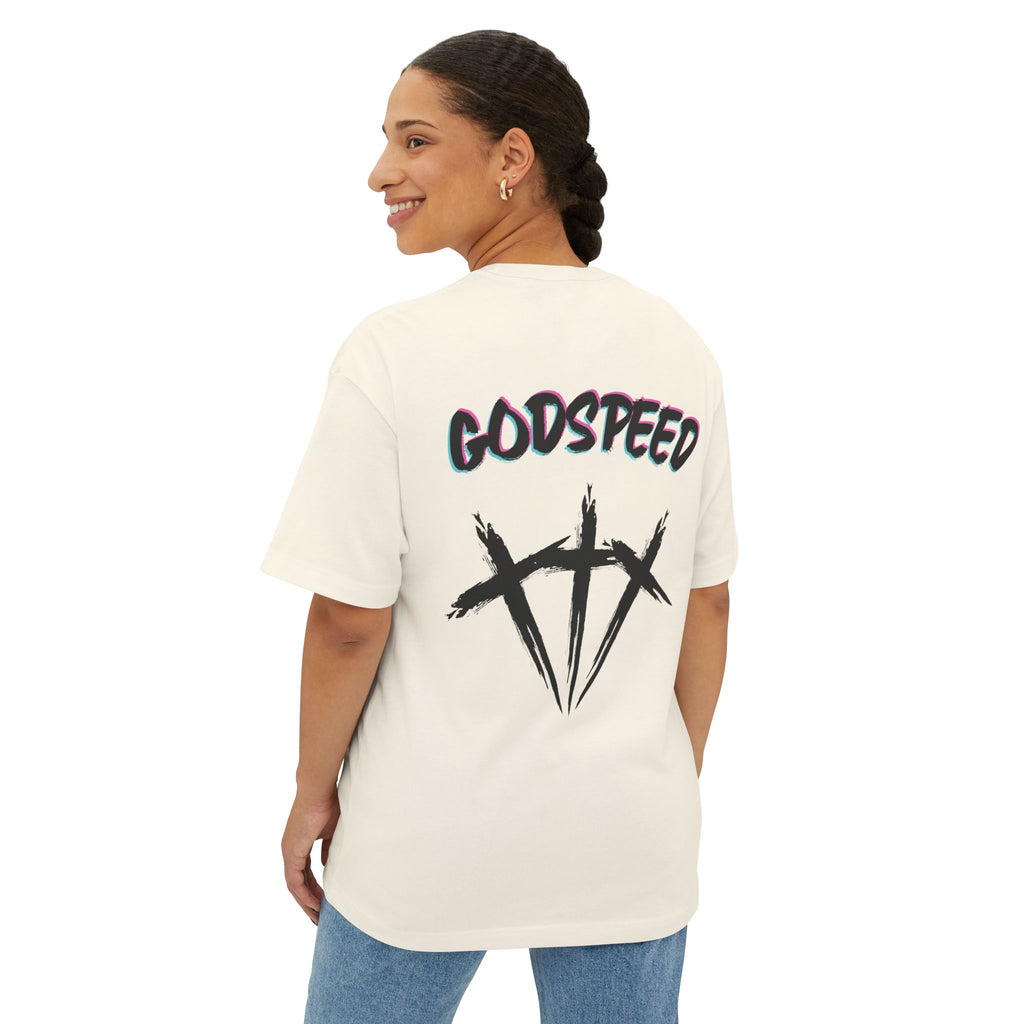Psalm 121:8 | Godspeed Oversized Boxy Tee