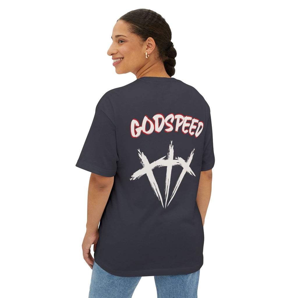 Psalm 121:8 | Godspeed Oversized Boxy Tee