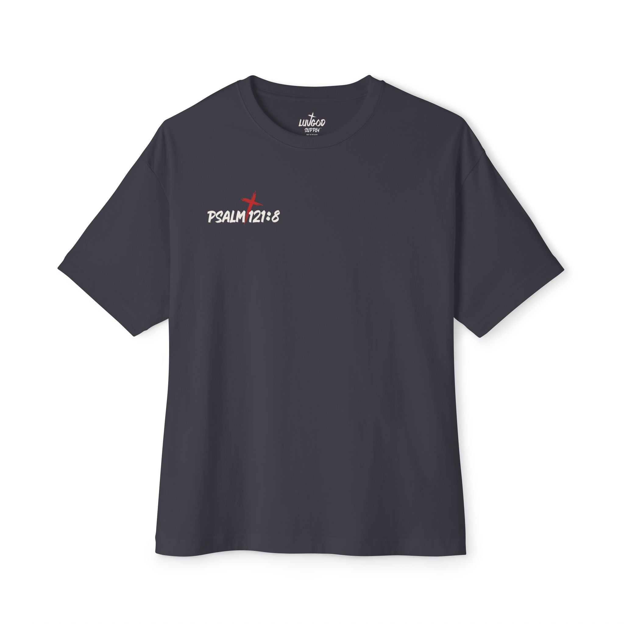 Psalm 121:8 | Godspeed Oversized Boxy Tee