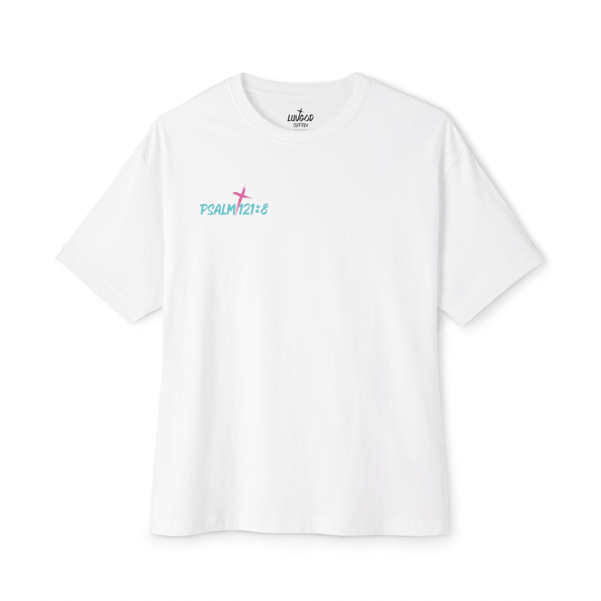Psalm 121:8 | Godspeed Oversized Boxy Tee