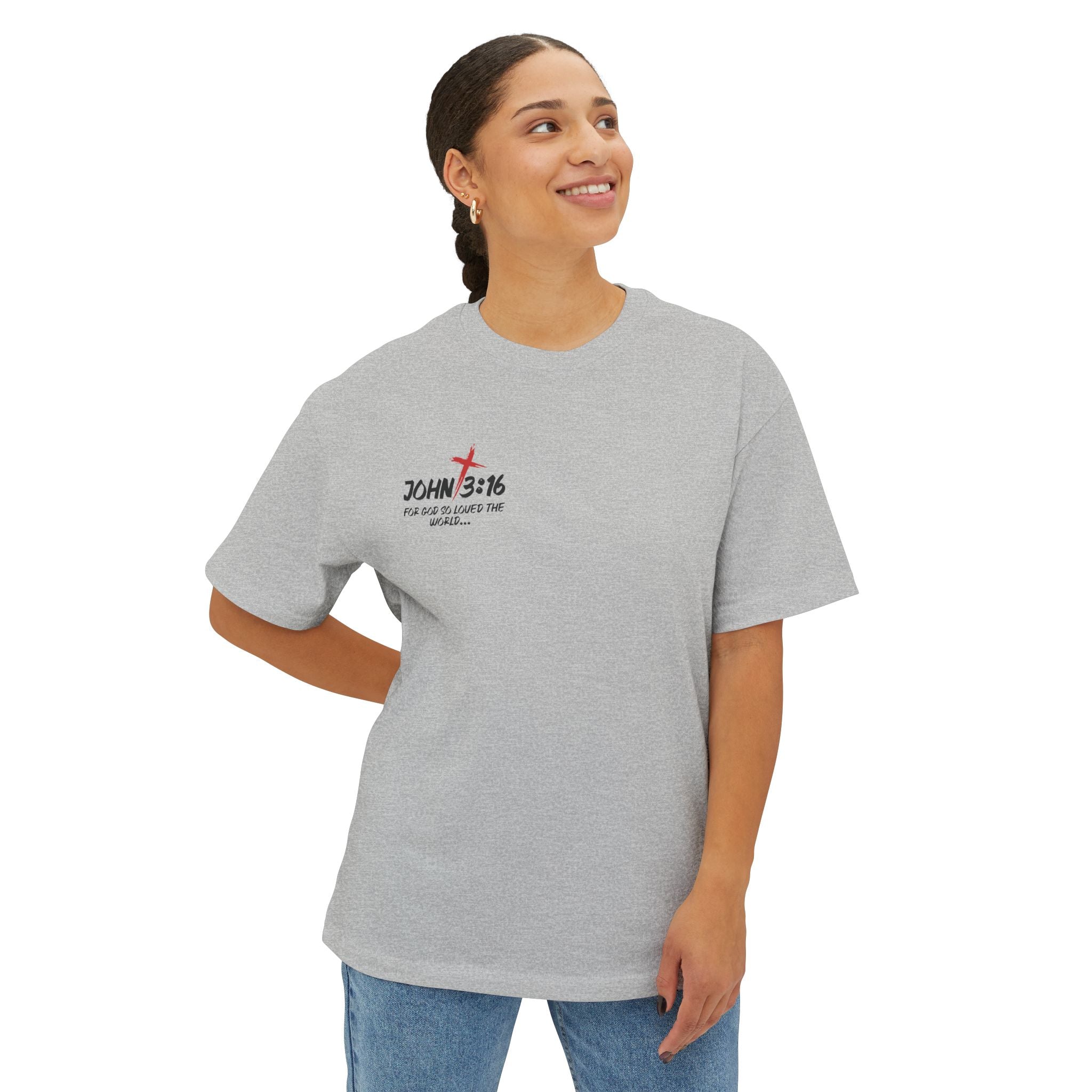 John 3:16 | Only One Oversized Boxy Tee