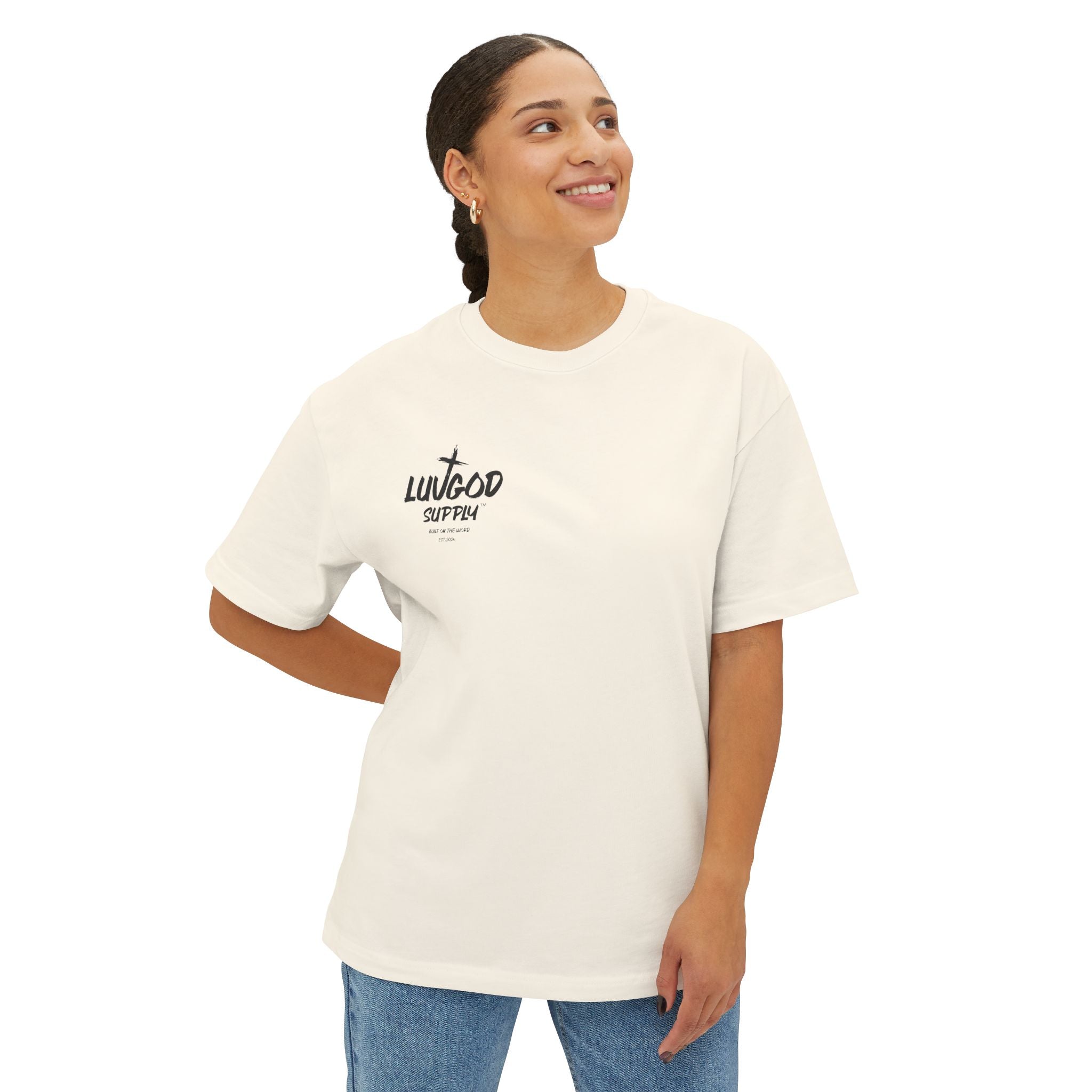 John 10:11 | The Good Shepherd Oversized Boxy Tee