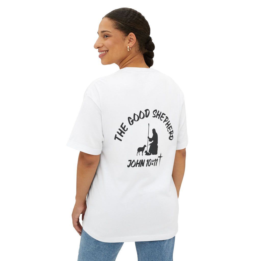 John 10:11 | The Good Shepherd Oversized Boxy Tee