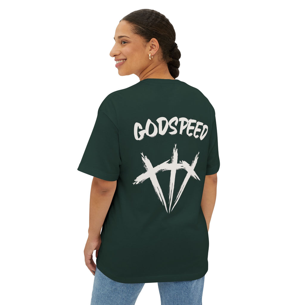 Psalm 121:8 | Godspeed Oversized Boxy Tee