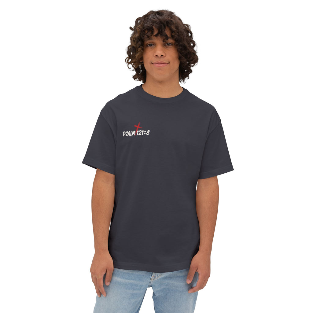 Psalm 121:8 | Godspeed Oversized Boxy Tee