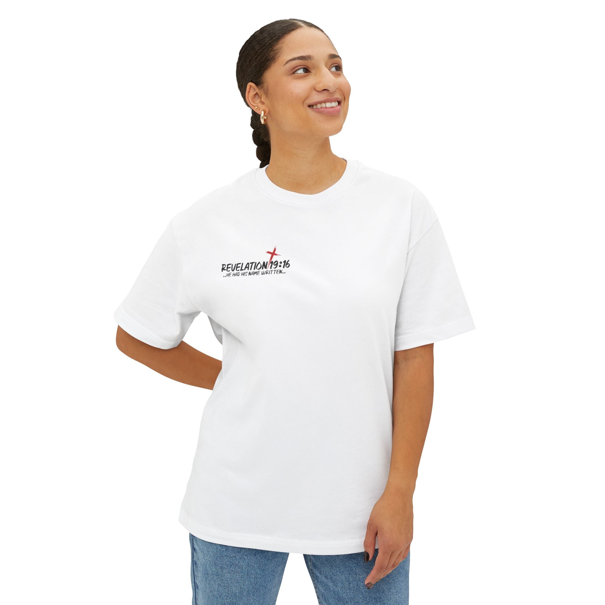 Rev. 19:16 | King of Kings Oversized Boxy Tee