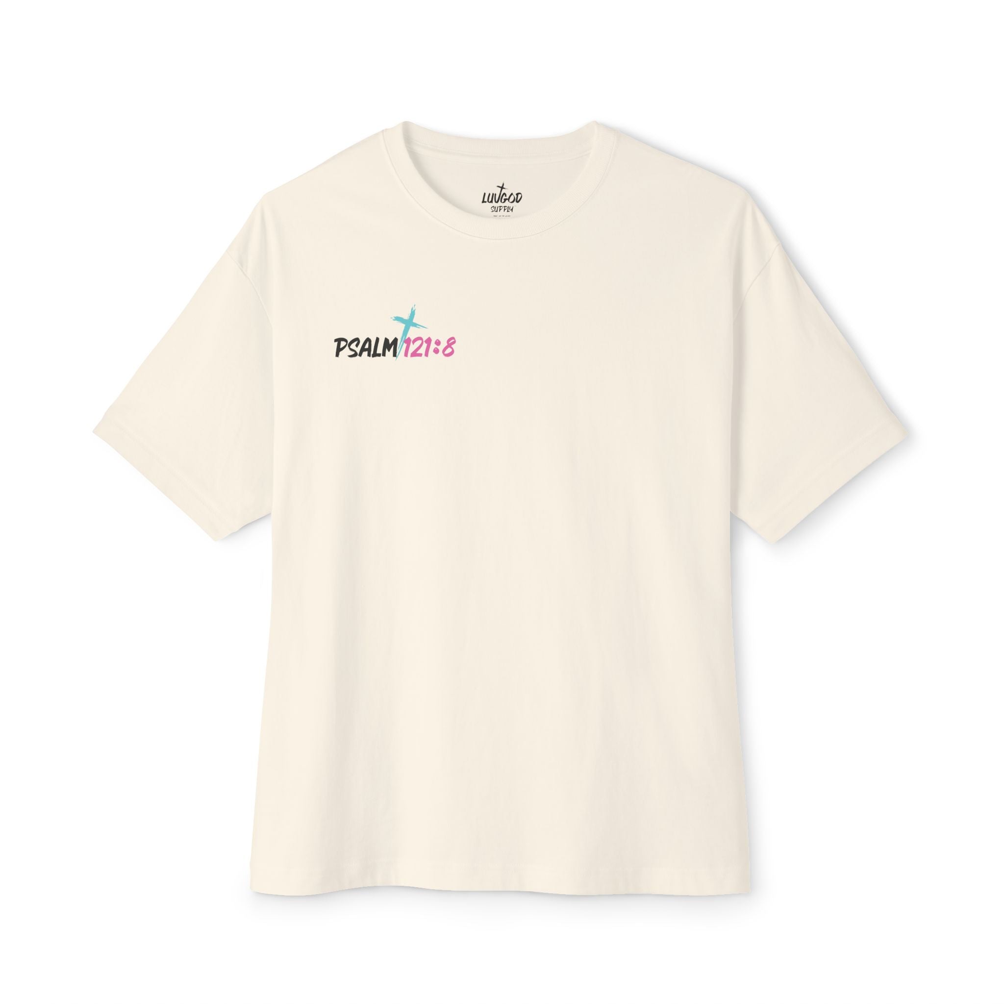 Psalm 121:8 | Godspeed Oversized Boxy Tee