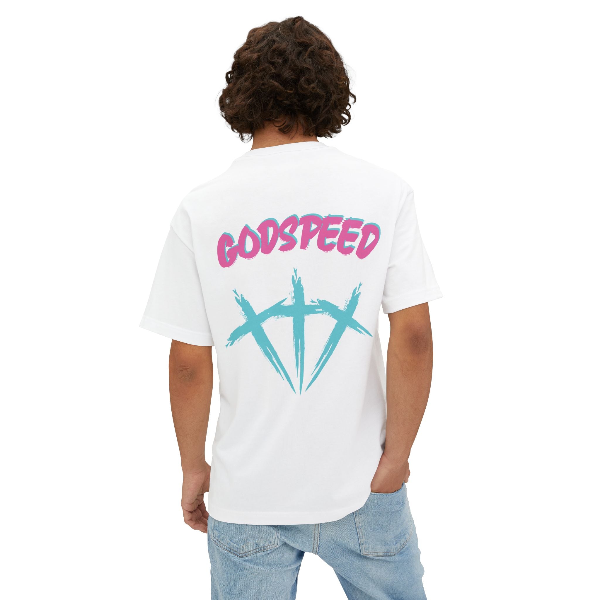 Psalm 121:8 | Godspeed Oversized Boxy Tee
