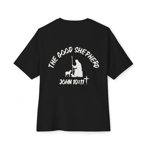 John 10:11 | The Good Shepherd Oversized Boxy Tee