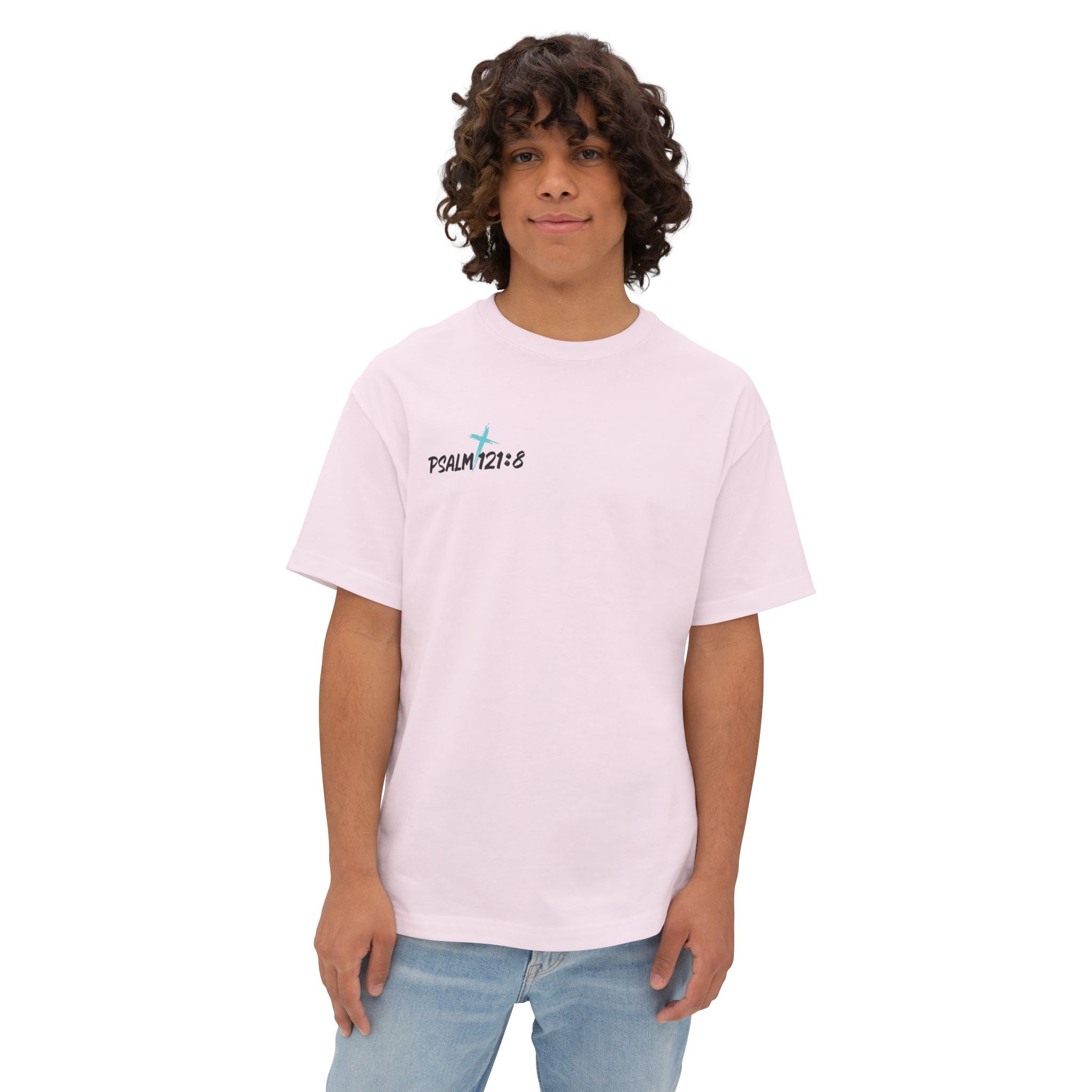 Psalm 121:8 | Godspeed Oversized Boxy Tee
