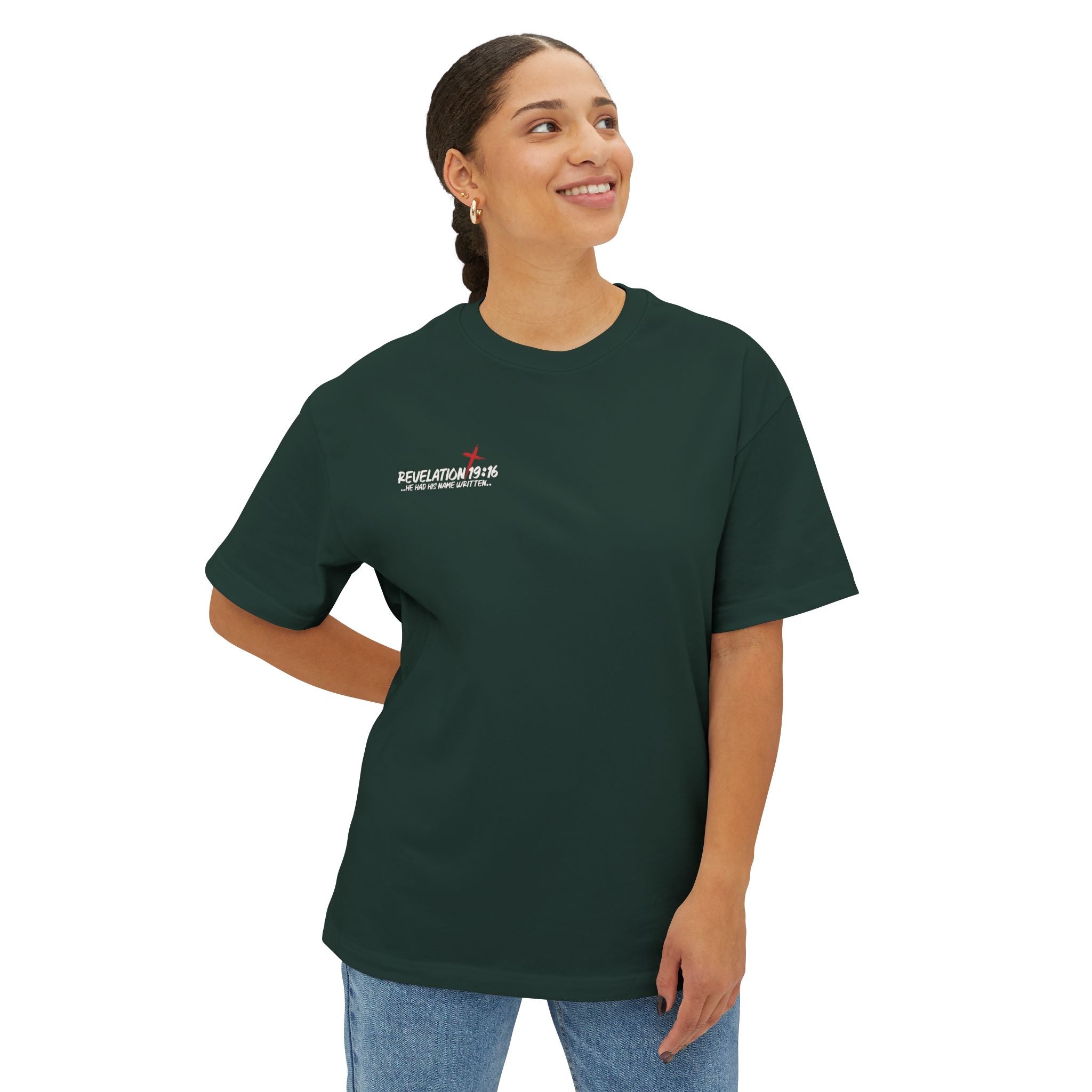 Rev. 19:16 | King of Kings Oversized Boxy Tee
