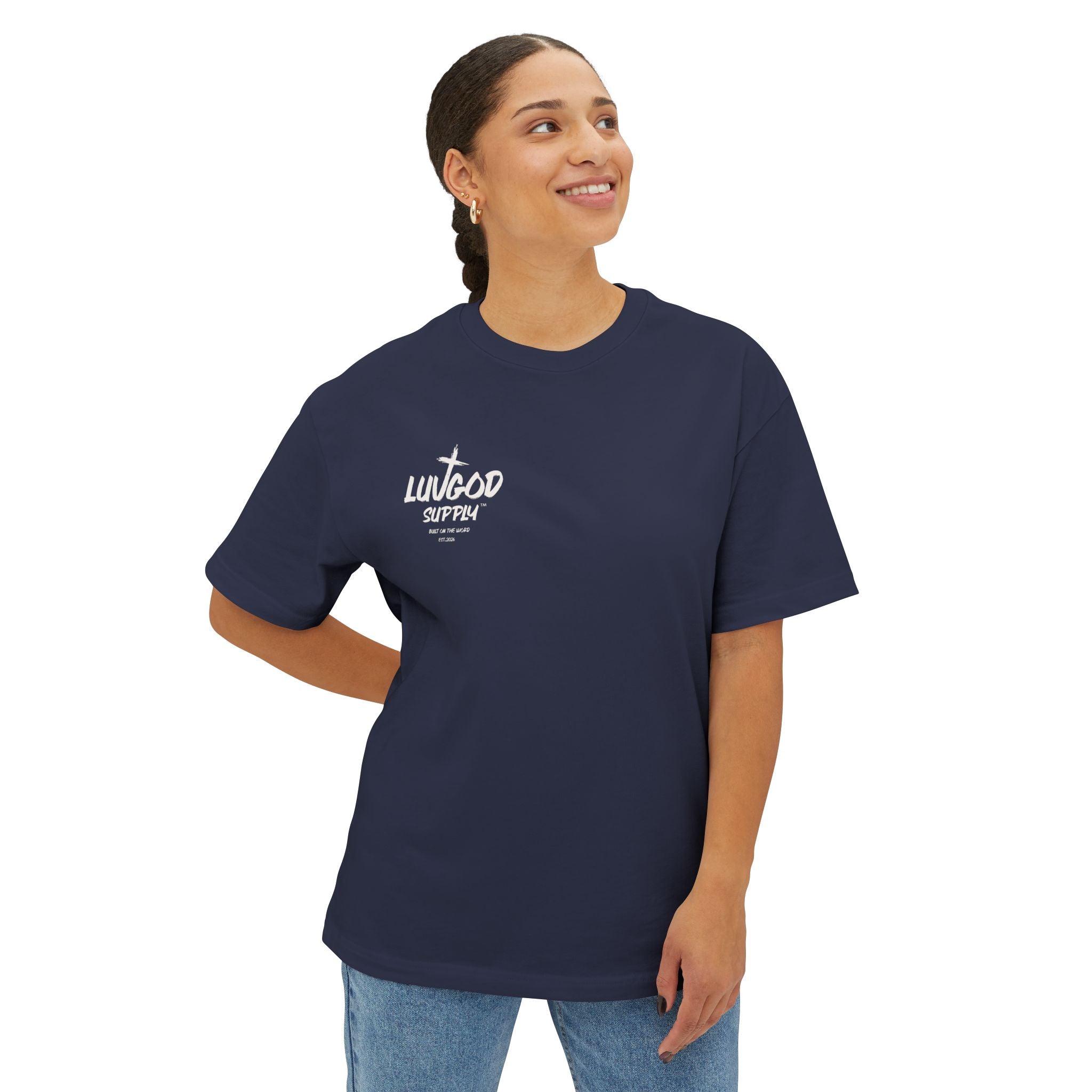 John 10:11 | The Good Shepherd Oversized Boxy Tee
