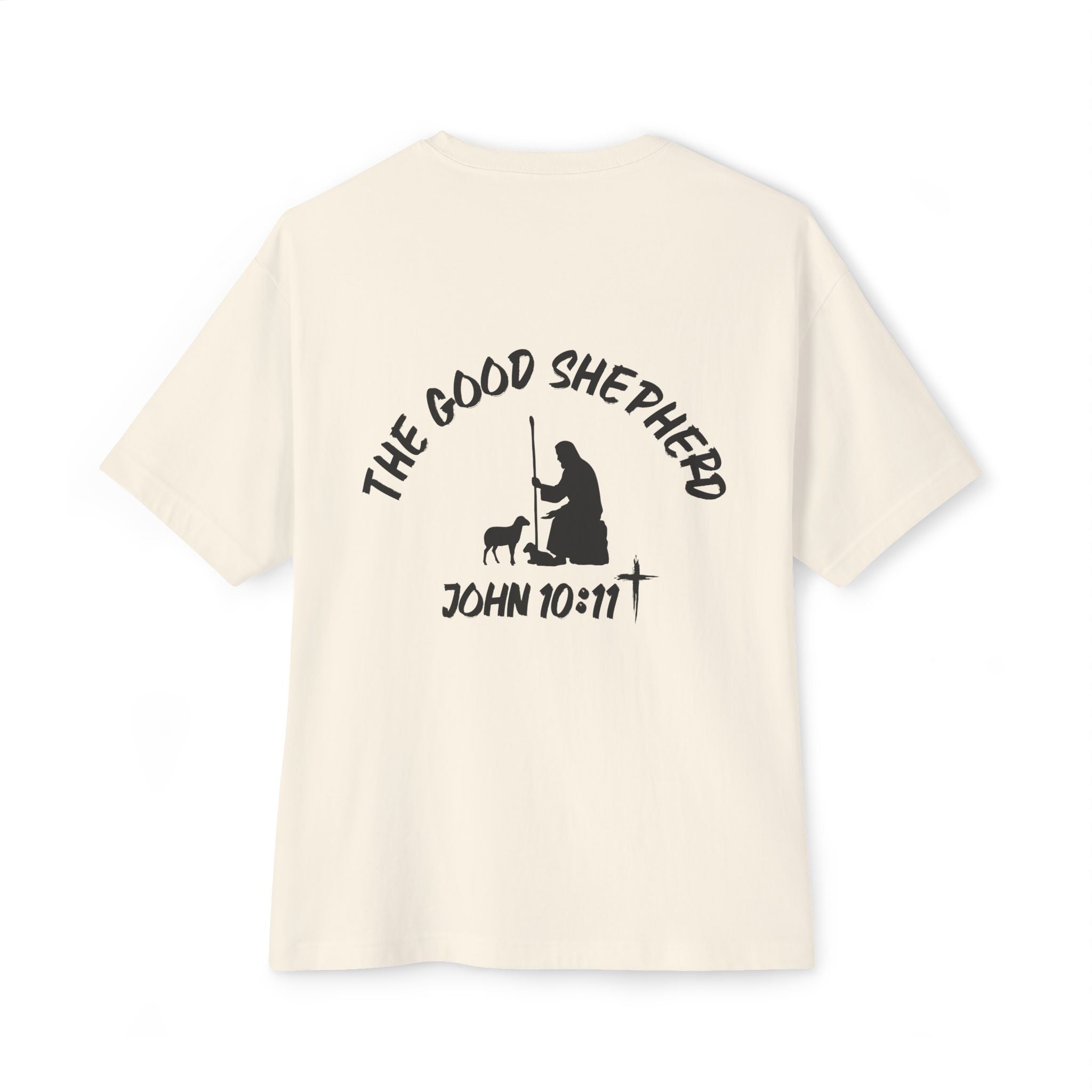 John 10:11 | The Good Shepherd Oversized Boxy Tee